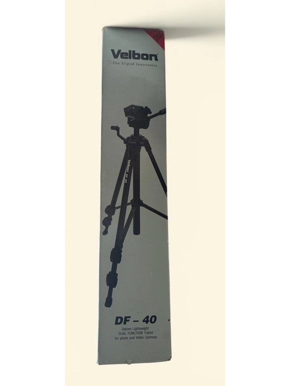 Velbon DF-40 Lightweight Dual Function Tripod Pan/Tilt Head Quick Release